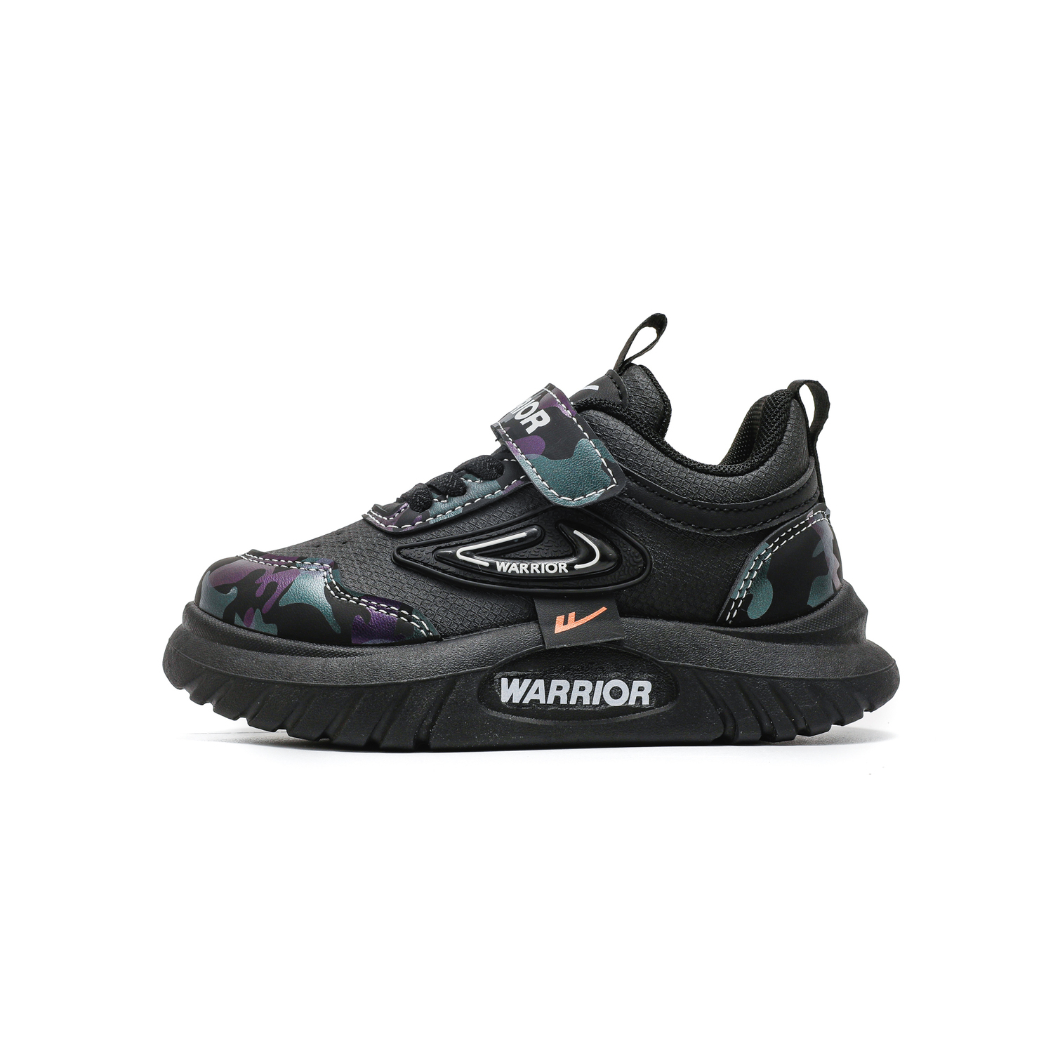 

Slip Resistant Abrasion Resistant Kids Lifestyle Shoes Kids' WARRIOR, черный