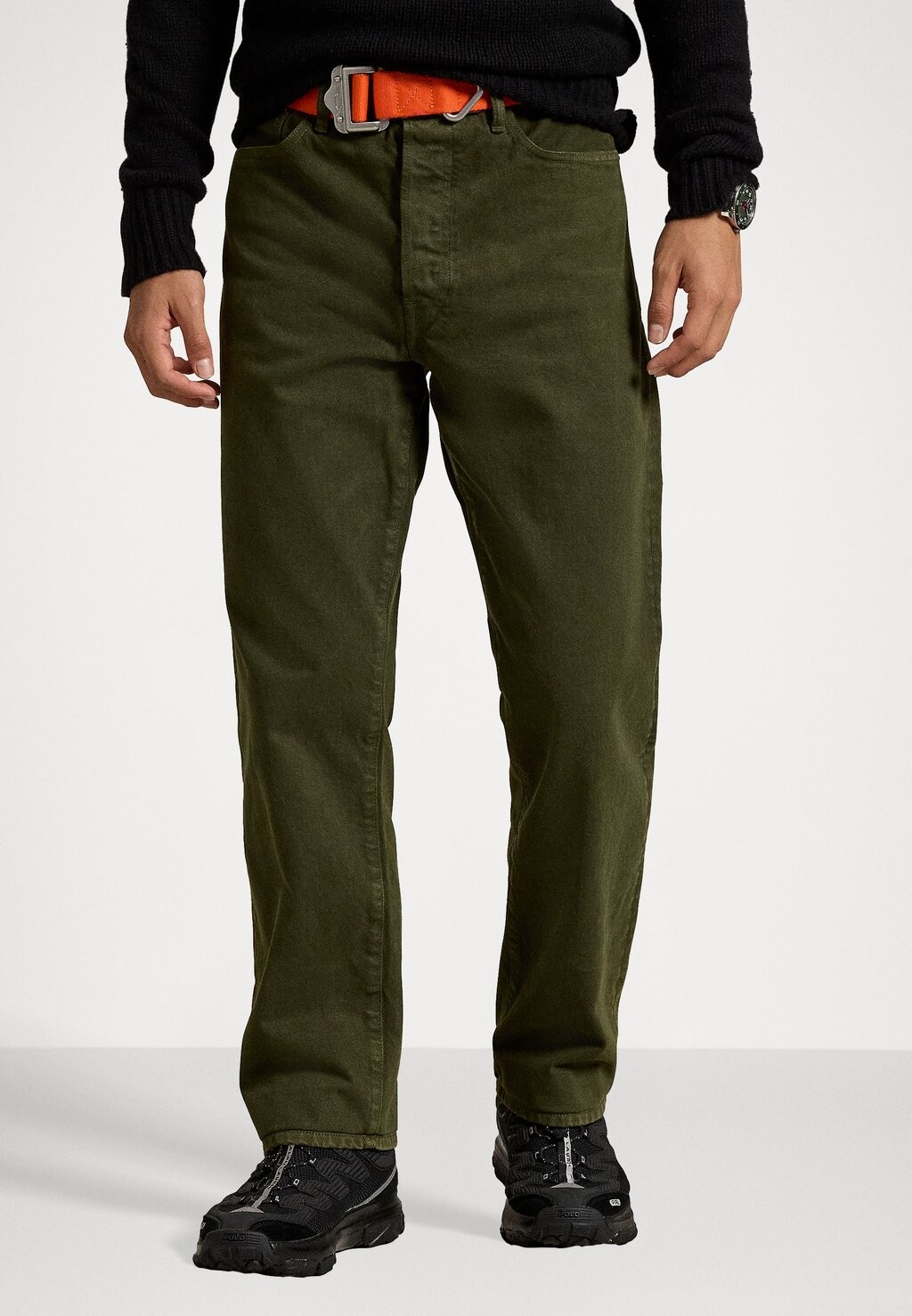 

Джинсы прямого кроя HERITAGE STRAIGHT JEAN Polo Ralph Lauren, оливковый