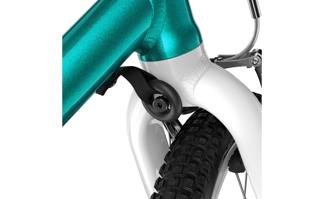Детский велосипед WOOM GO 3 Automagic - 16 дюймов - 2025, цвет Türkis|metallic turquoise — фото 4