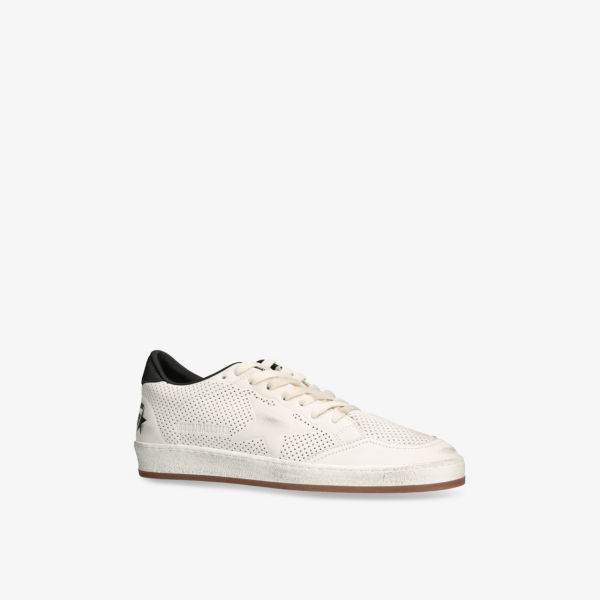 Ботинки Golden Goose Ball Star HF низкие кожаные, мультиколор — фото 3