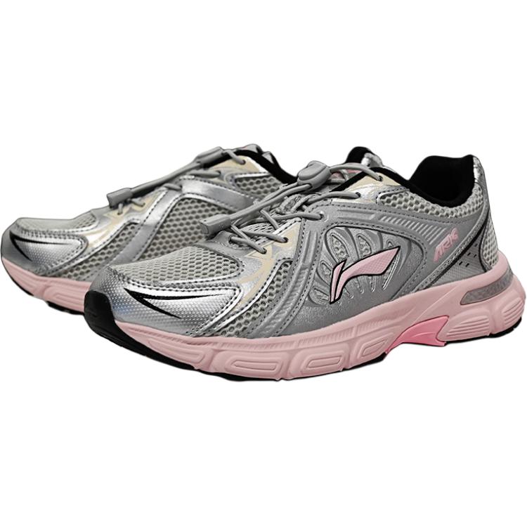 Кроссовки для бега Kids' Running Shoes Grade School из коллекции Sports Life LINING YOUNG, серебряный/серый — фото 2