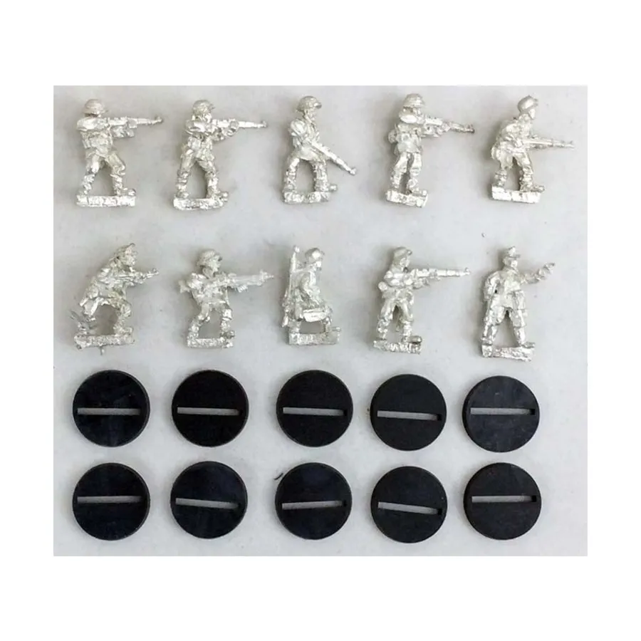 

Немецкий стрелковый отряд №1, Battleground WWII - Loose Miniatures (28mm)