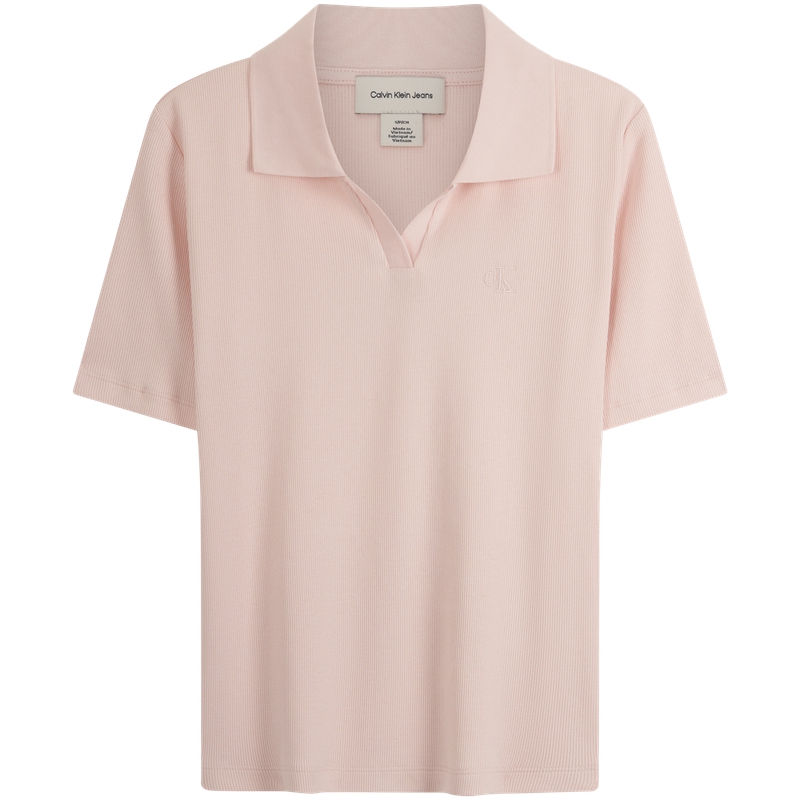 

SS25 Футболка поло женская Calvin Klein, розовый