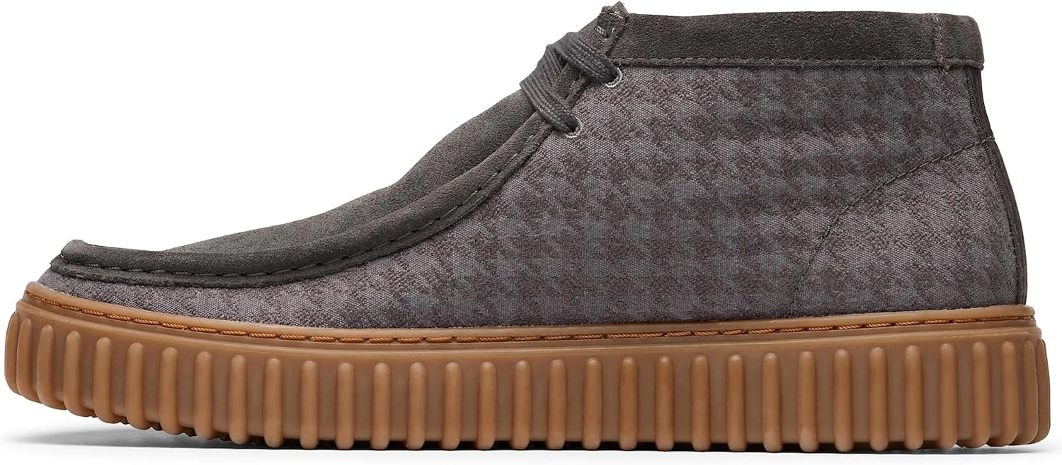 Мужские кроссовки Clarks Torhill Hi, черные — фото 3