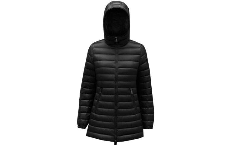 

Пуховик женский черный Moncler