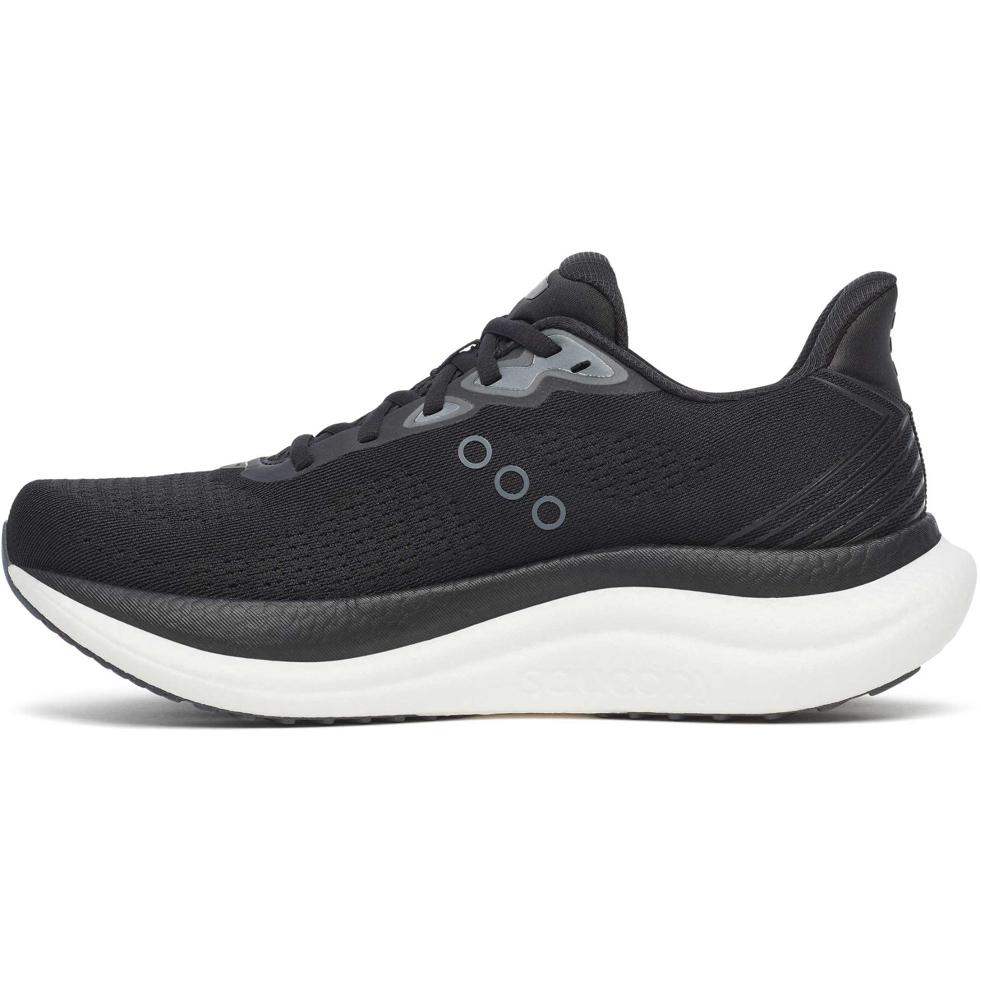 Мужские беговые кроссовки Triumph 23 Saucony, Black/White — фото 3