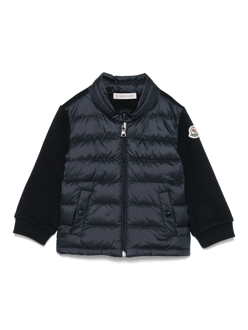 

Пиджак со вставками Moncler Enfant, синий