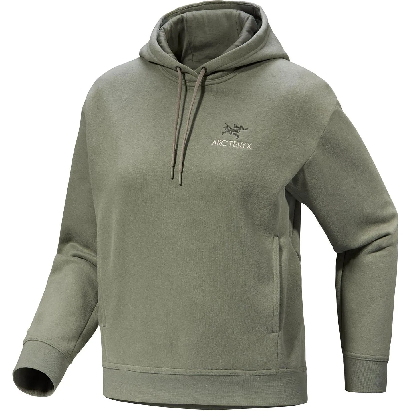Толстовка Arc'teryx Emblem Arcteryx, whistler синий/glacial — фото 4