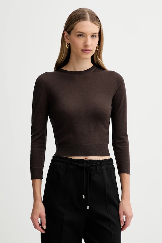 

Шерстяной свитер Liviana Conti, коричневый