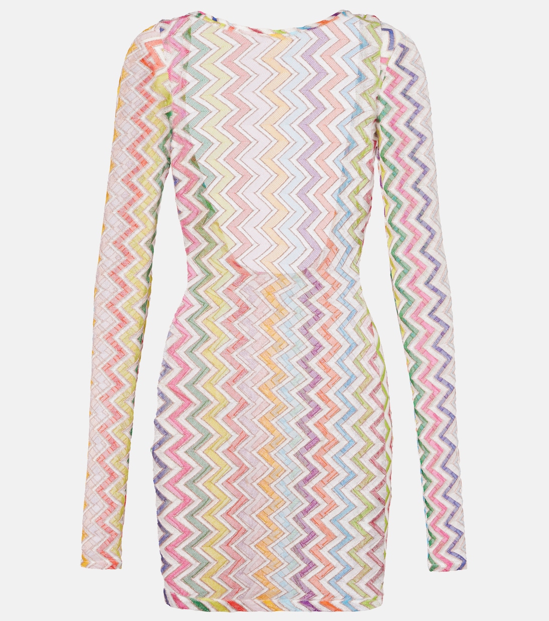 

Пляжное платье зигзаг из ламе Missoni, Multi Zigzag Raschel