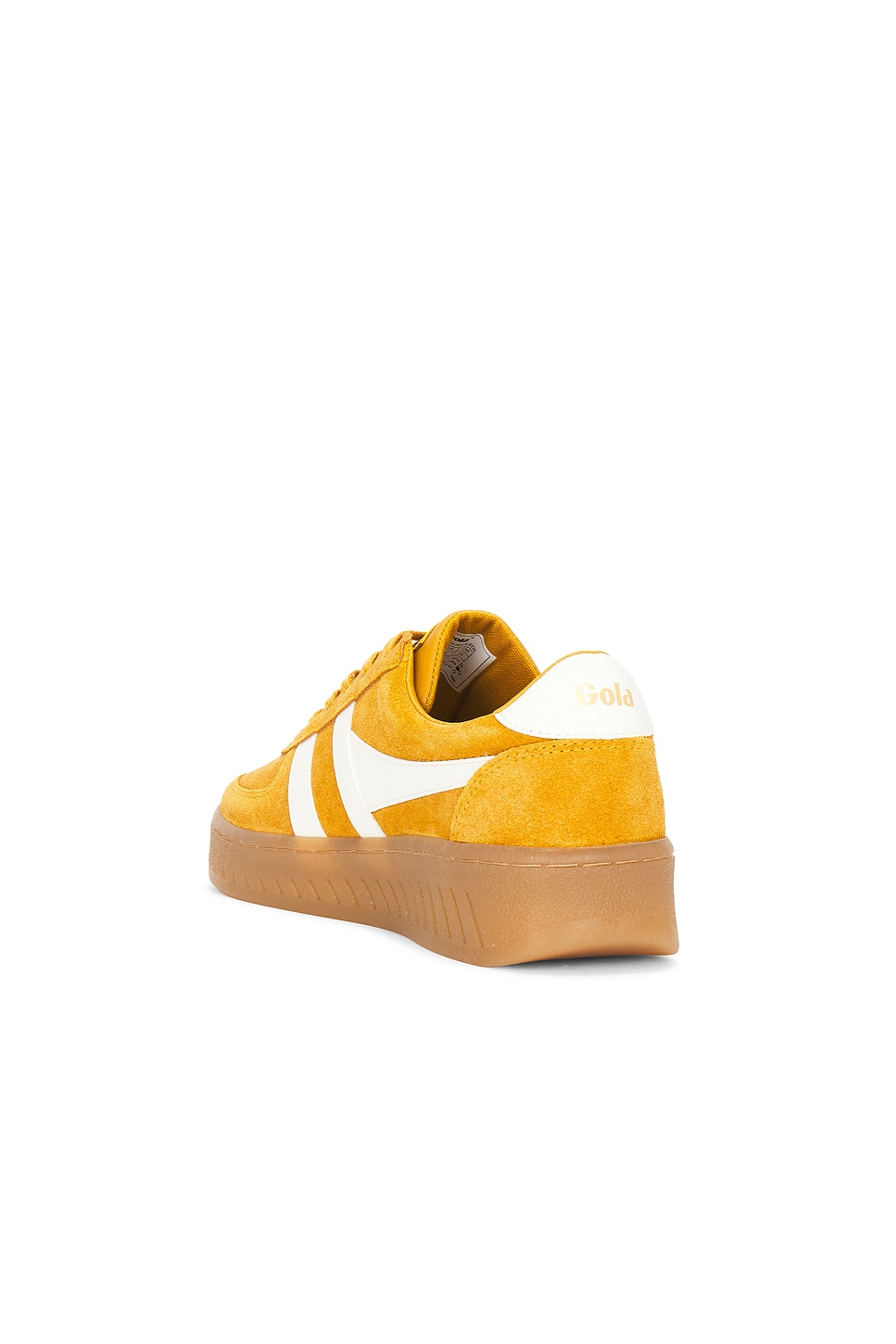 Кроссовки из замши Grandslam для женщин Gola, sun & off white & gum — фото 3