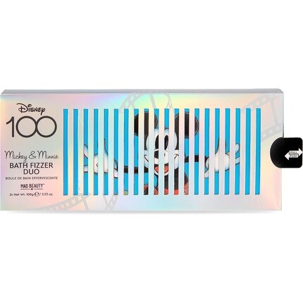 Disney 100 Years Of Wonder Bath Fizzers Duo, ограниченная серия, аромат Микки и Минни Маус с прекрасным ванильным ароматом — набор из 2 штук, Mad Beauty — фото 3