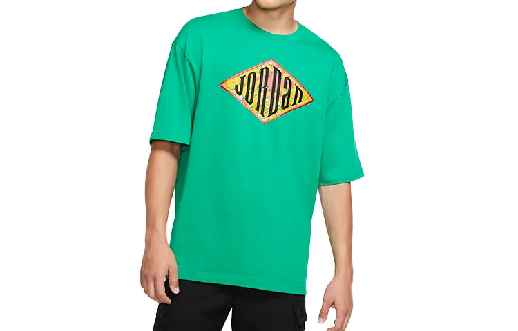 

Спортивная футболка мужская Lucky Green Jordan, зеленый