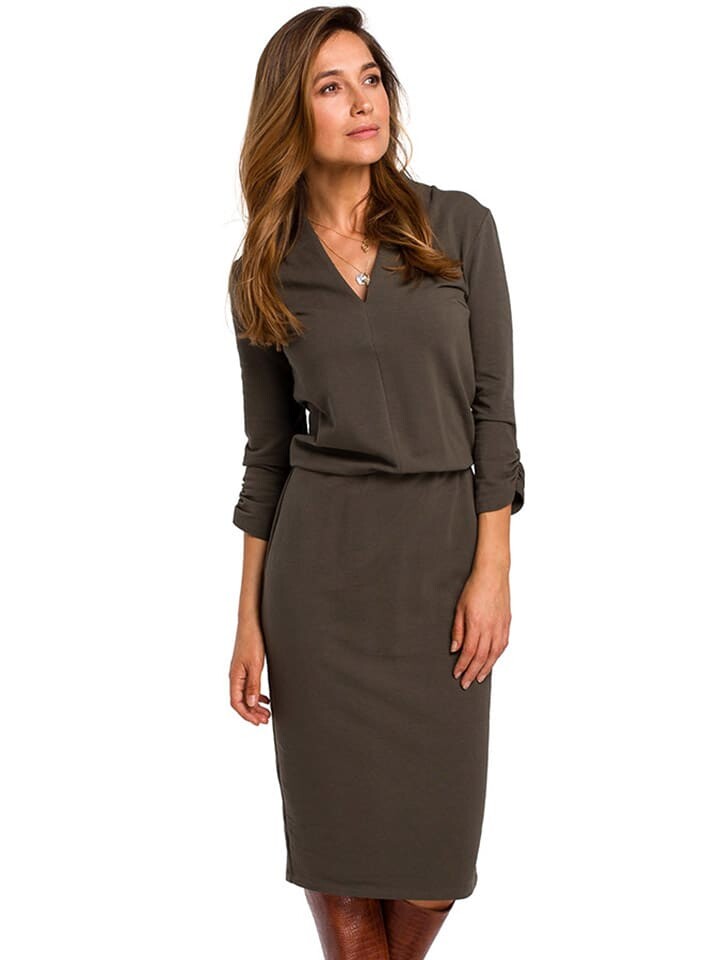 

Длинное платье Stylove, оливковый