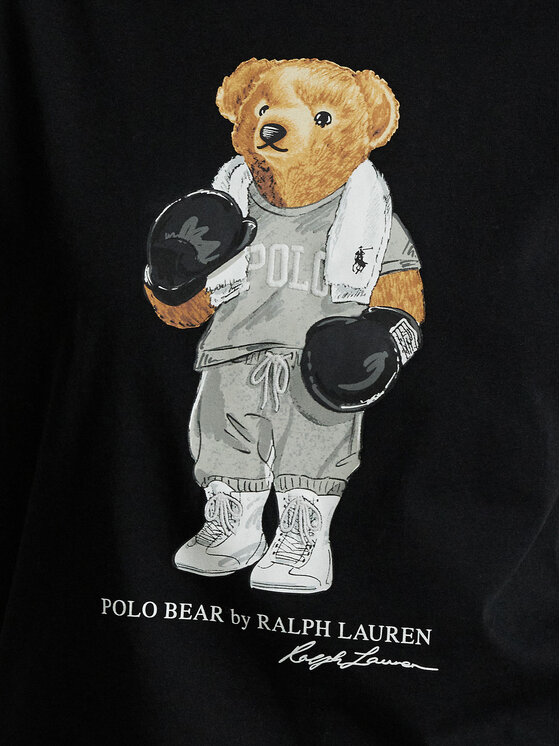 

Футболка свободного кроя 211971709001 Polo Ralph Lauren, черный