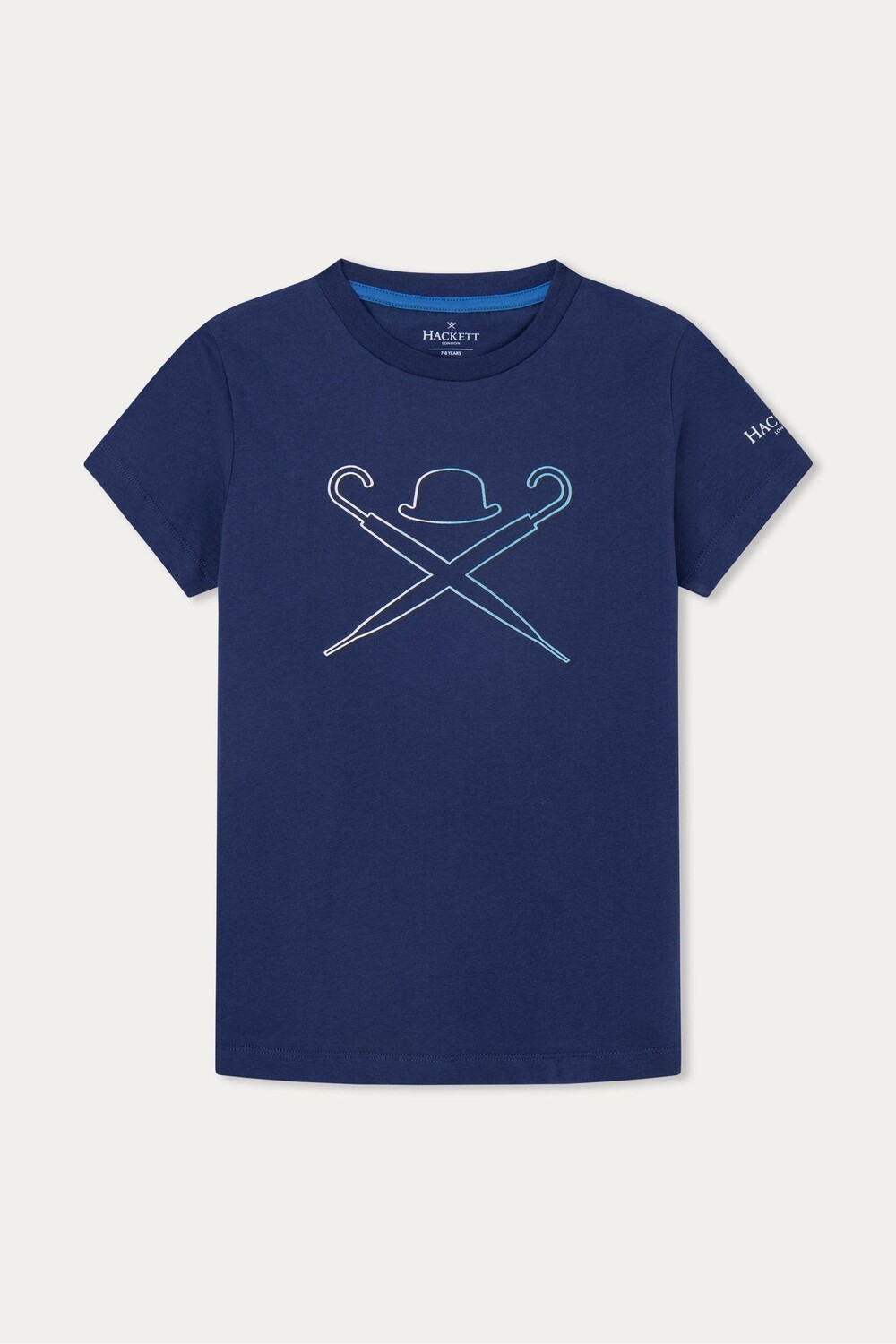 

Синяя детская футболка Лондон Hackett, синий