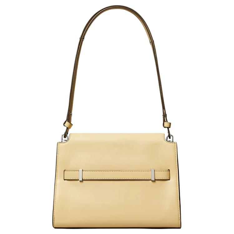 

TORY BURCH Женская желтая кожаная сумка через плечо Lee Radziwill