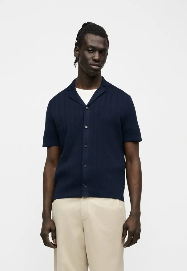 Рубашка кнери Boss, Dark Blue — фото 3