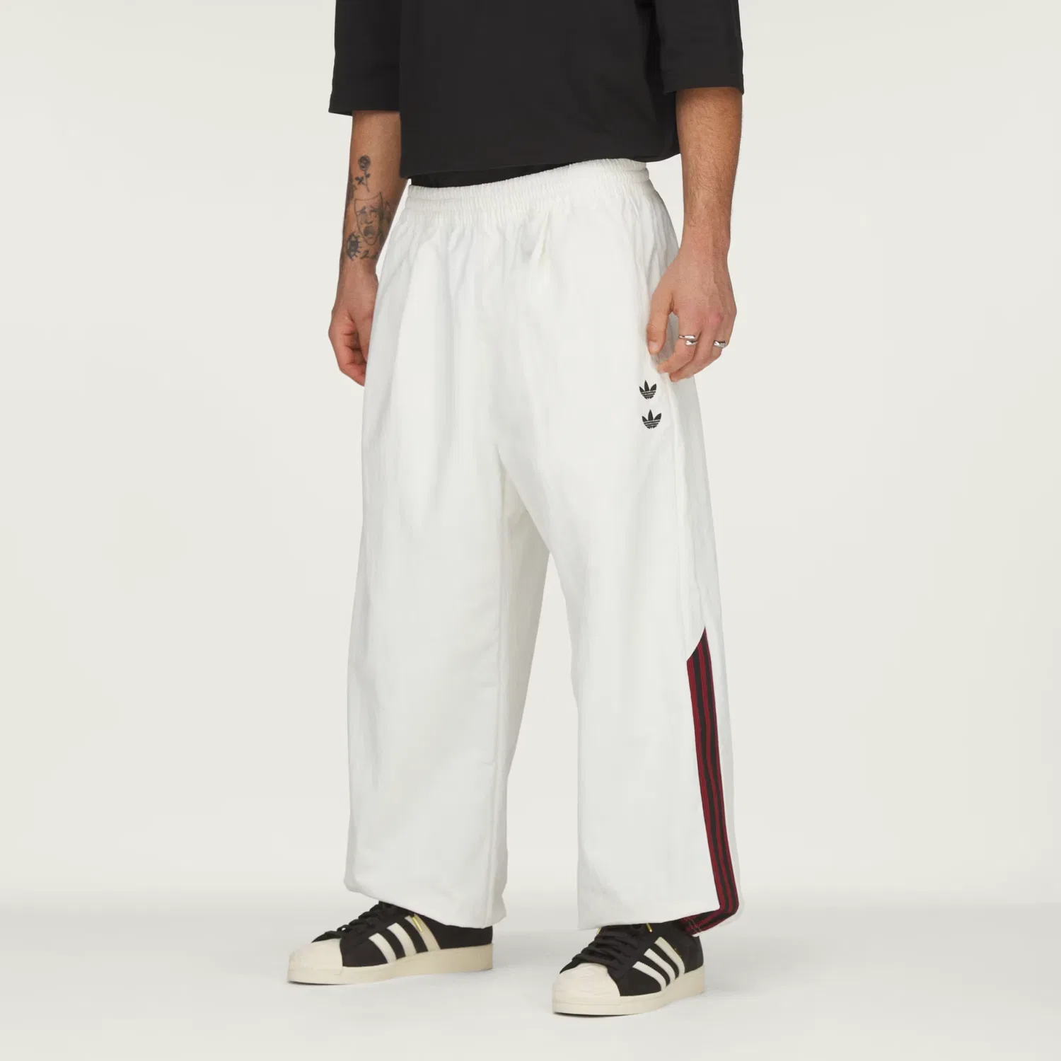 Спортивные брюки Adidas Originals x Willy Chavarria, белый с оттенком нефрита