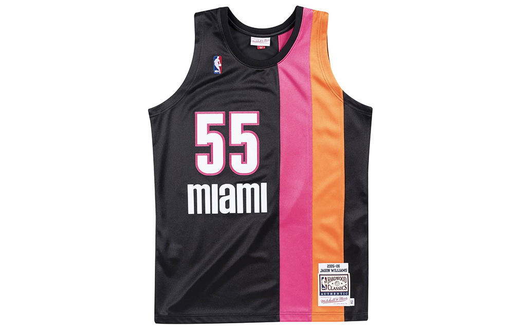 

Оригинальная запасная майка Джейсона Уильямса «NBA Miami Heat 05» от Mitchell & Ness Mitchell Ness