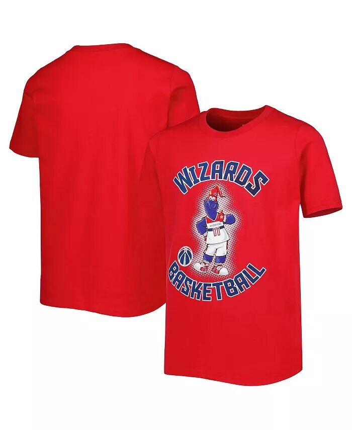 

Красная футболка с изображением талисмана Big Boys Washington Wizards Outerstuff