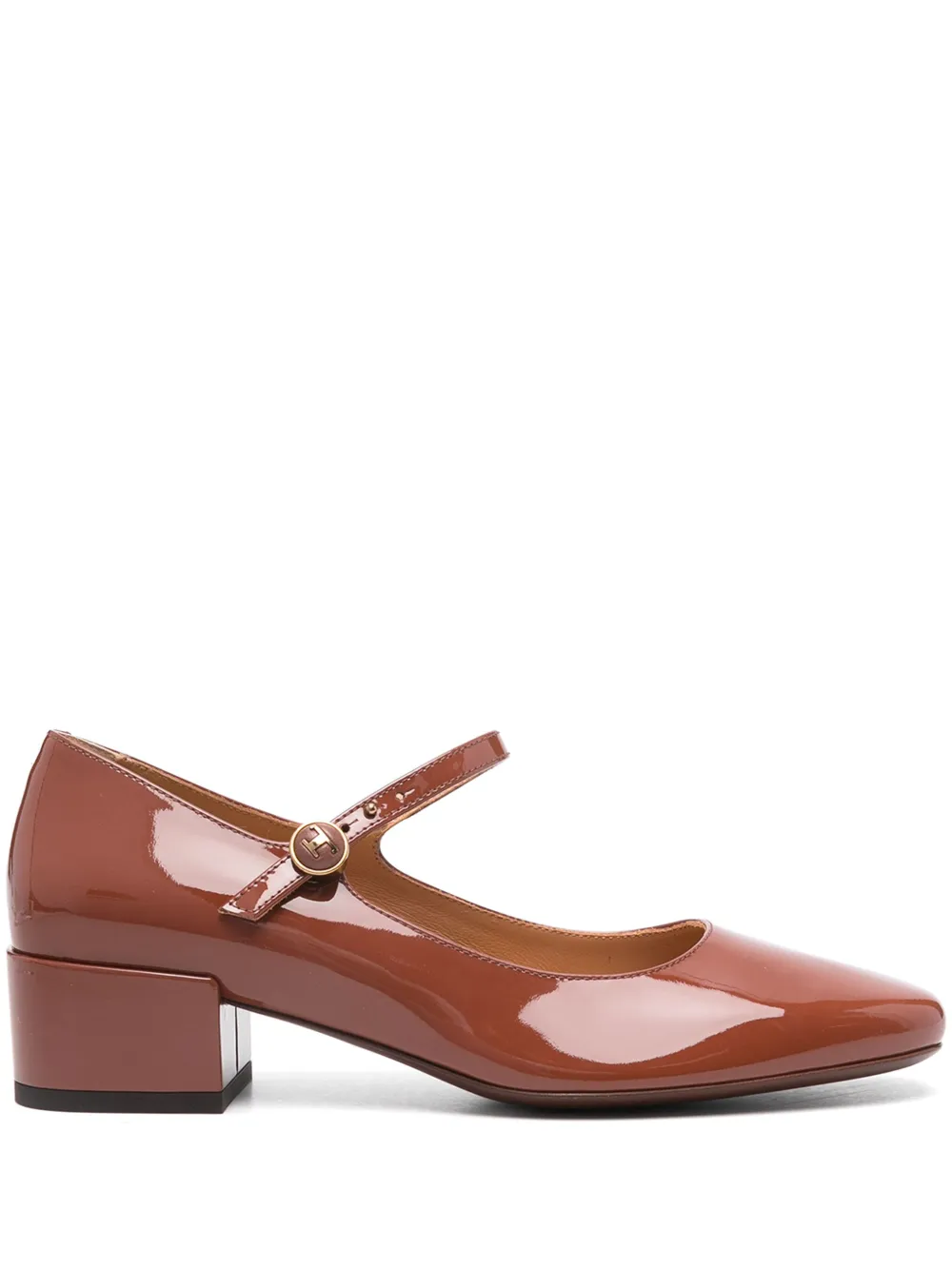 Туфли на каблуке TOD'S, коричневый