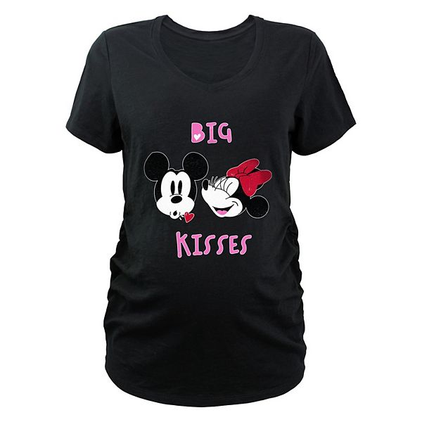 

Футболка для беременных Mickey Mouse и Minnie Mouse Big Kisses Disney