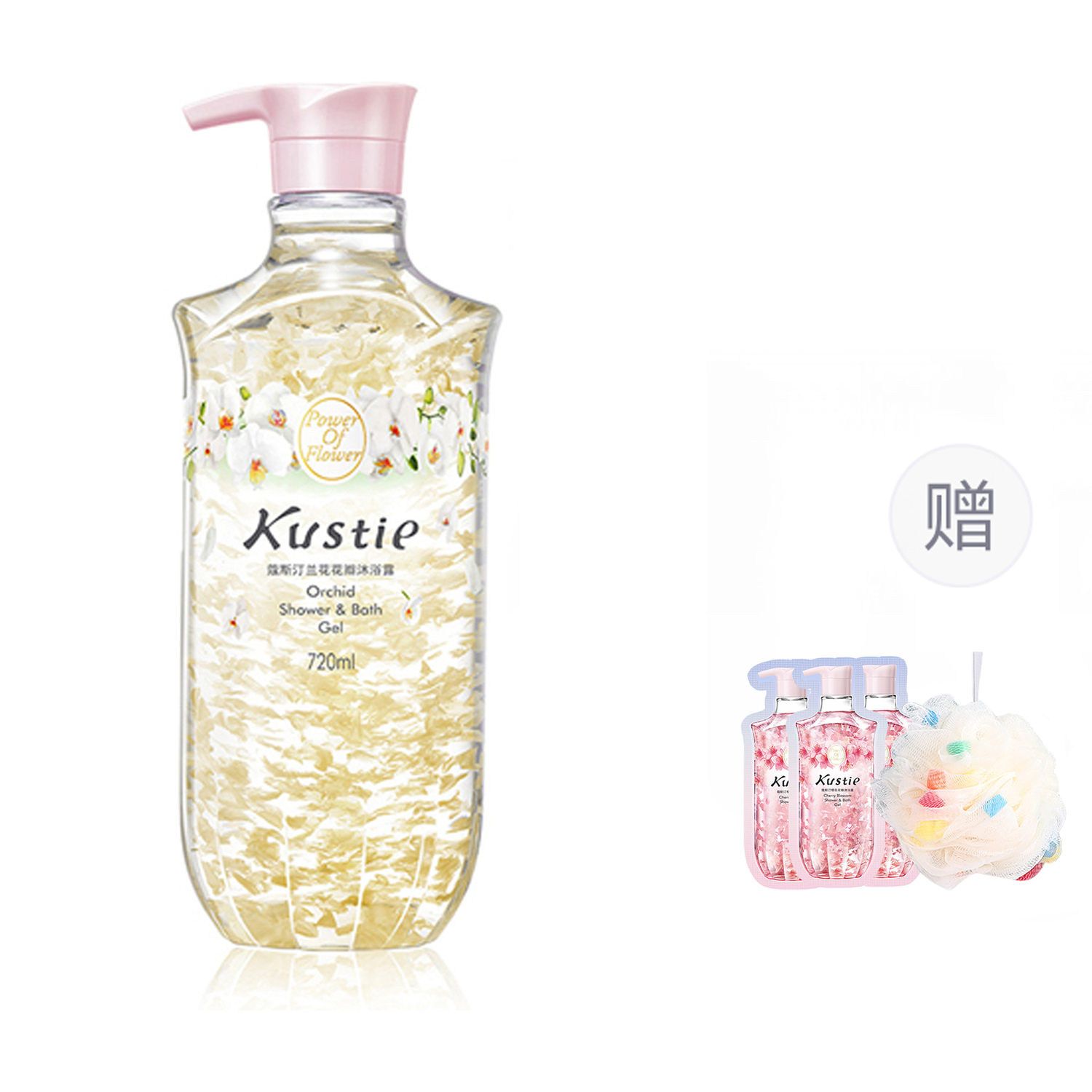 

Нiacinamide Amino Acid гель для душа Fragrance Master Romantic Lover's Petals 720g с бомбочкой для ванны Costin