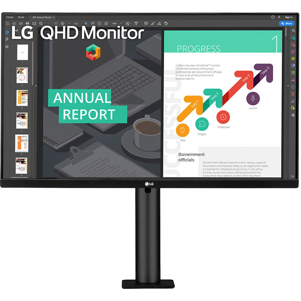 

Монитор LG 27BN88Q-B 27" 16:9 IPS Monitor with Ergonomic Stand 27BN88Q-B