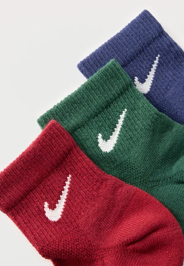 Носки спортивные Nike Performance, 3 пары, синий/красный/мультиколор — фото 2