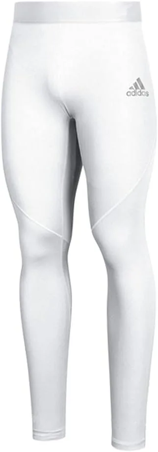 Мужские длинные леггинсы Adidas Alphaskin, белый