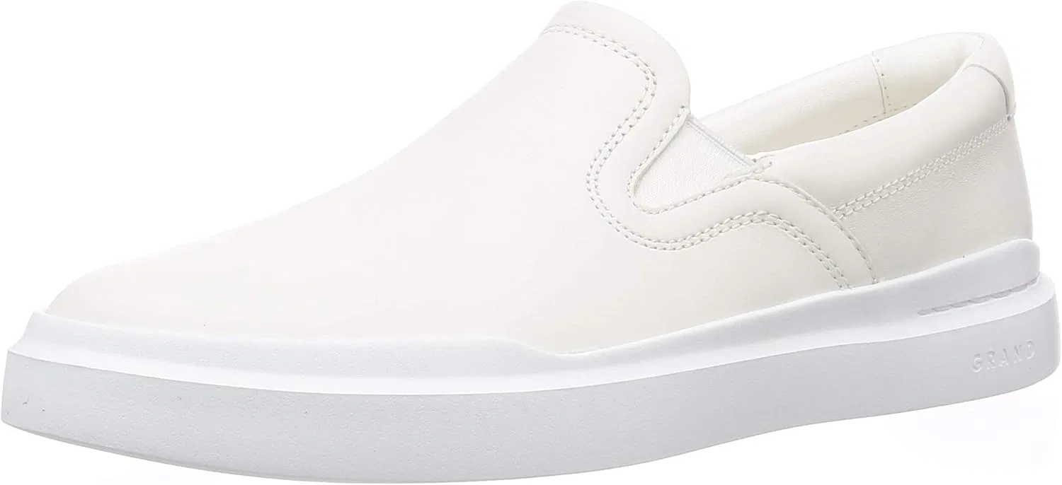 Кроссовки Cole Haan Grandpro Rally Slip-On, коричневые, с пятнами от ручных движений