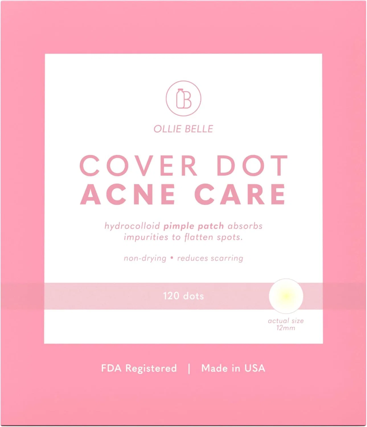Патчи от акне Ollie Belle Cover Dot с гидроколлоидом, 240 шт Smartmed — фото 2