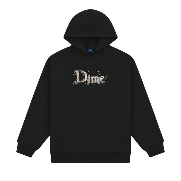 

Худи Dime Classic Stone Hoodie 'Black', черный