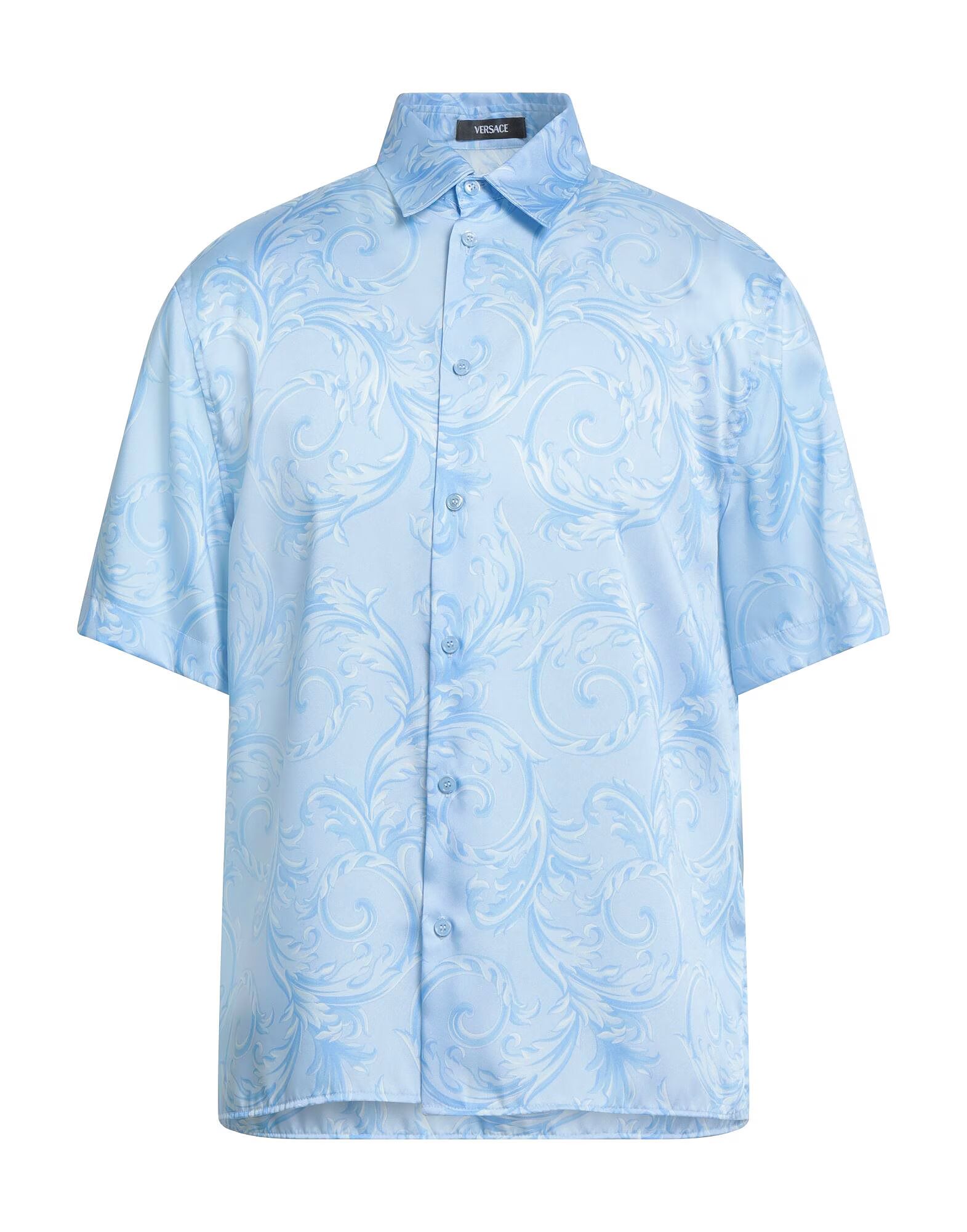 

Рубашка Versace, небесно-голубой