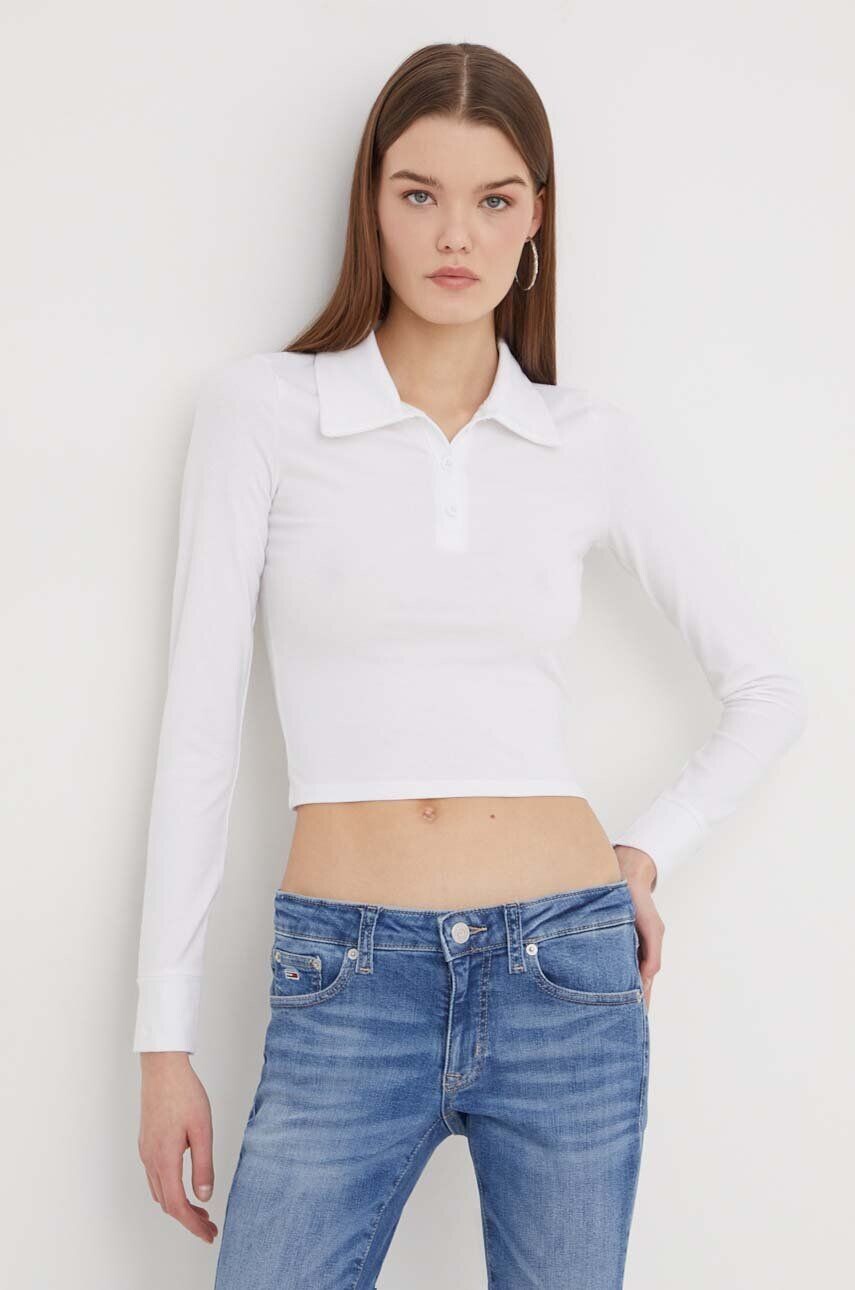 

Футболка с длинным рукавом Hollister Co., белый