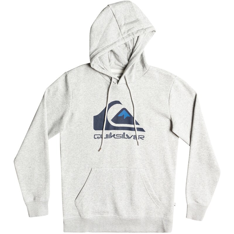 

Толстовка с капюшоном biglogohood m otlr Quiksilver, цвет athletic heather
