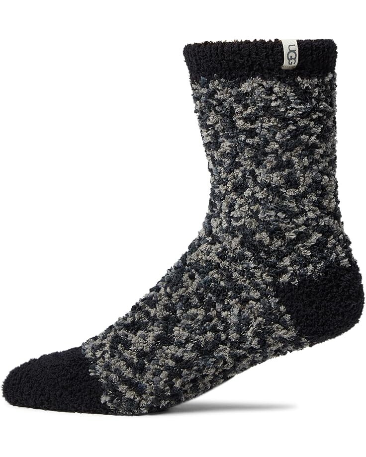 

Носки UGG Cozy Chenille Socks, цвет Black/Grey