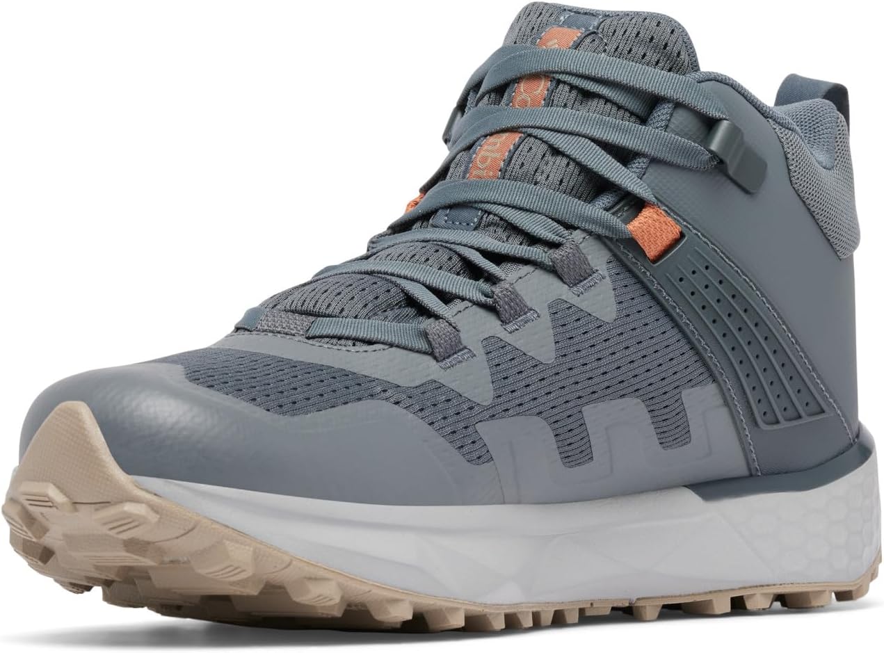 Мужские походные кроссовки Columbia Facet 75 Mid Outdry, Graphite Canvas Tan — фото 2