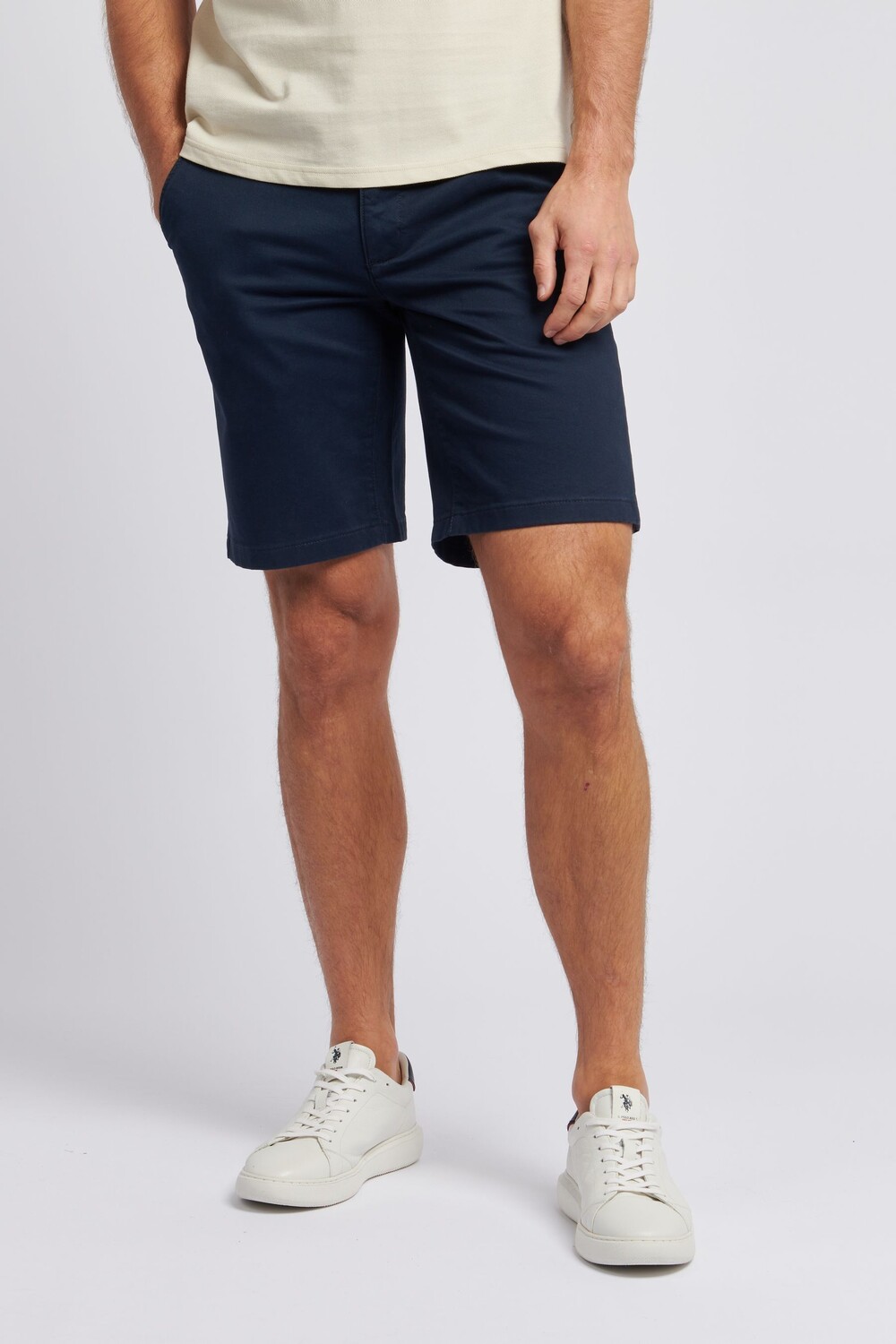 

Мужские классические шорты-чиносы U.S. Polo Assn, синий