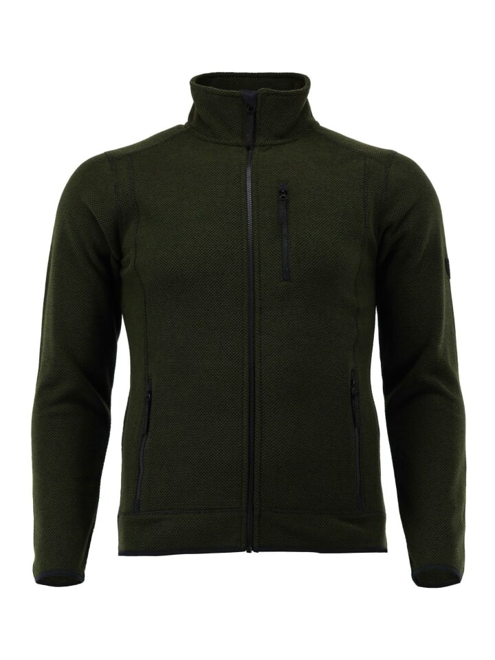 

Флисовая куртка Tom Collins Fleecejacke Nokoio, оливковый
