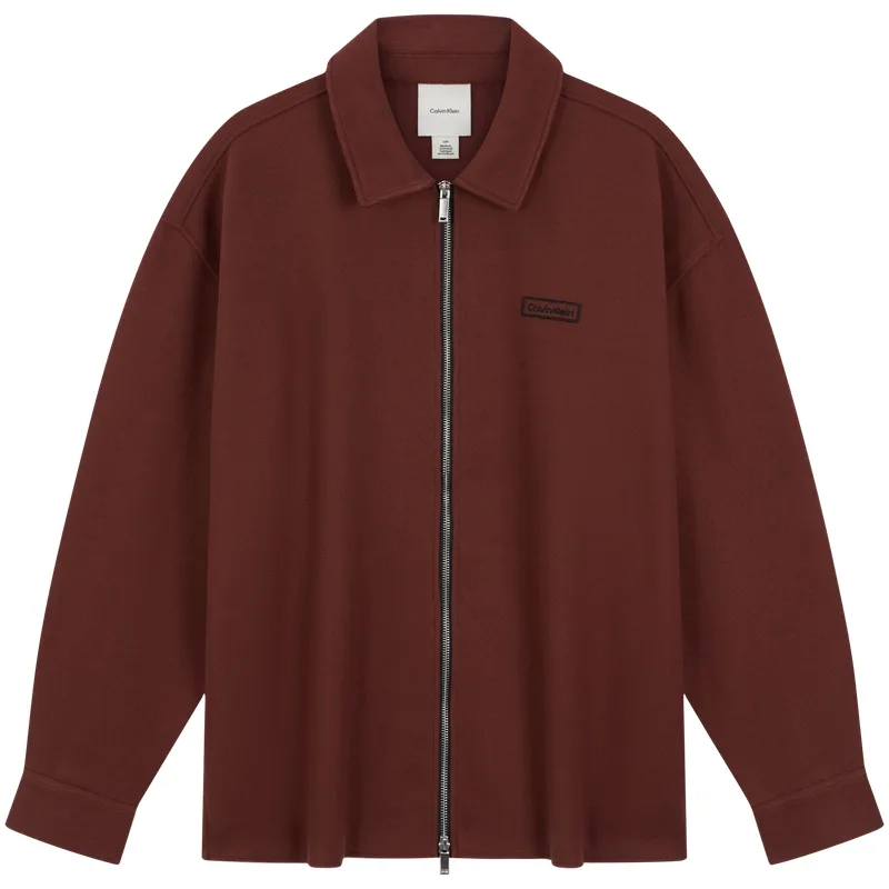 Кардиган мужской с лацканами Calvin Klein, 2EC-Caramel Brown