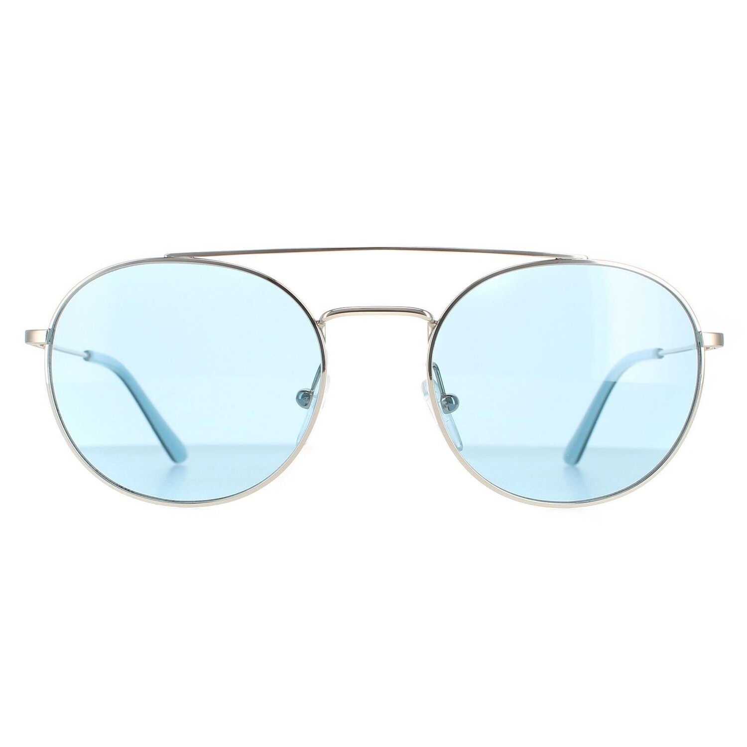 

Круглый никель однотонный светло-синий CK18116S CALVIN KLEIN, серебро