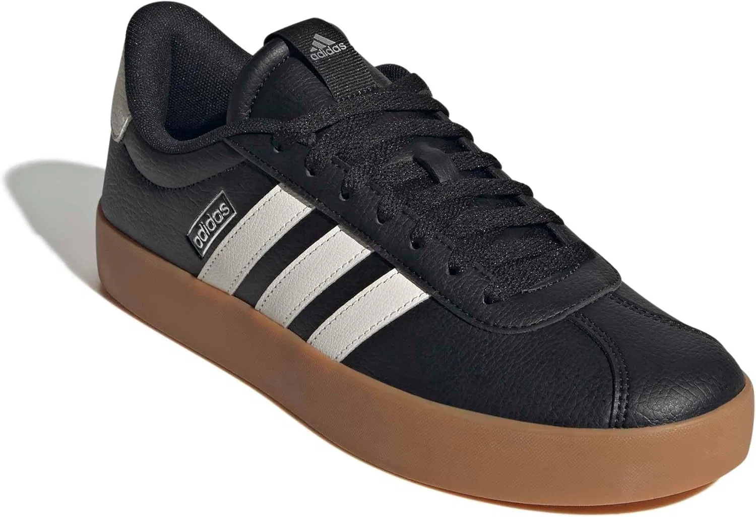 Кроссовки мужские adidas, цвет Black/White/Silver Metallic — фото 4