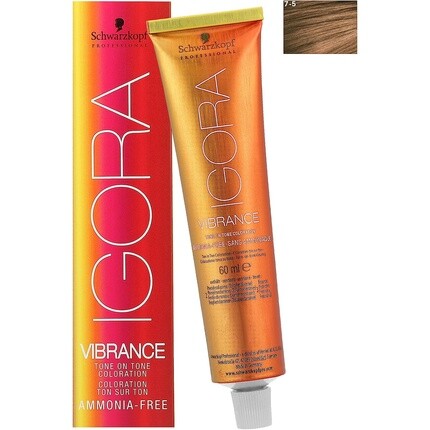 

Краска для волос Igora Vibrance 60 мл 7-5 Средний блондин золотой, Schwarzkopf