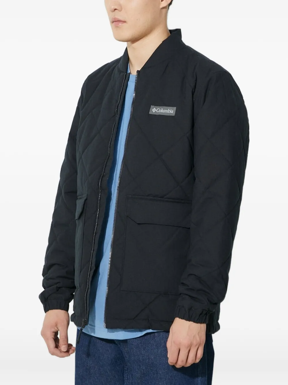 

Стеганая куртка с ромбовидным узором Rad Padded Columbia, черный