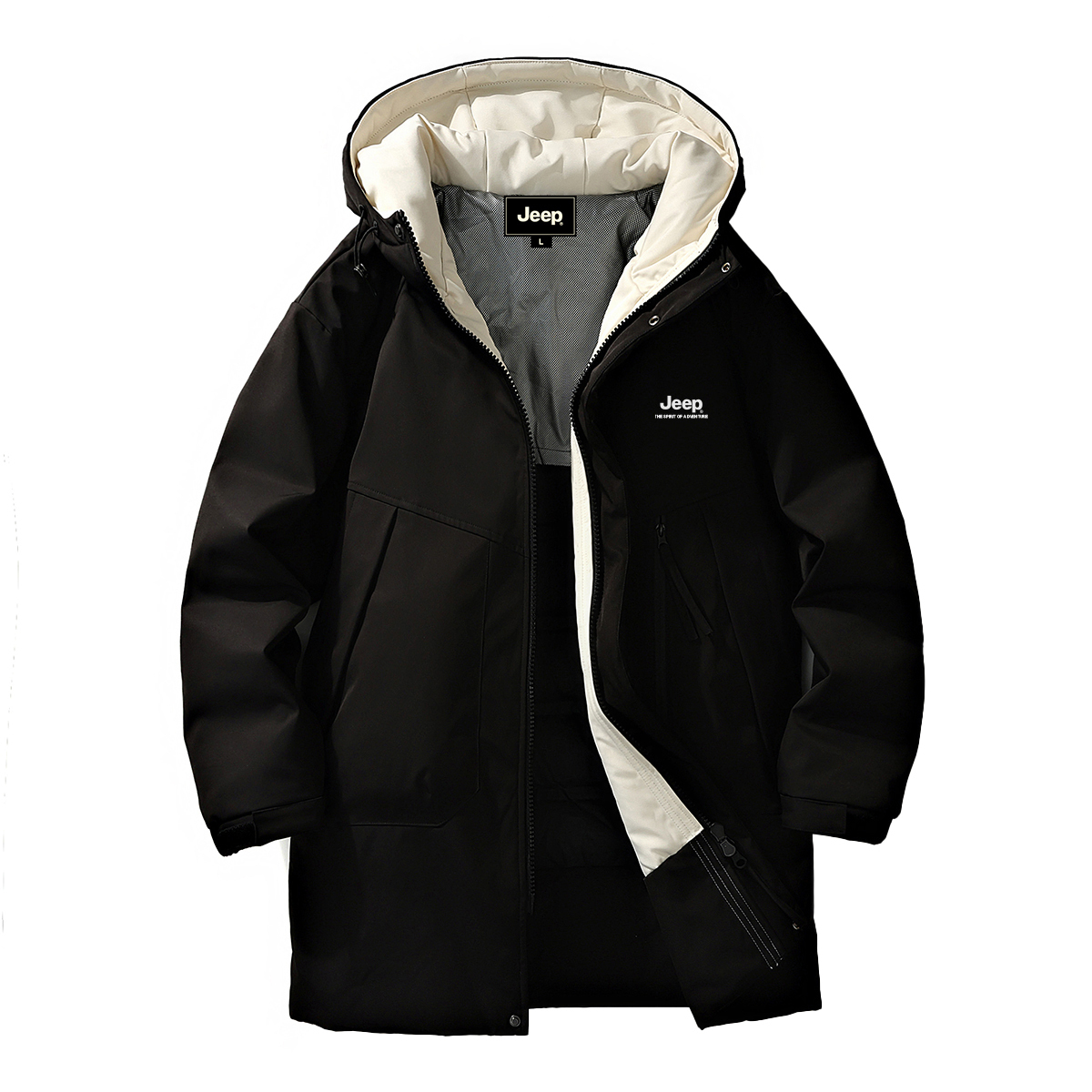

Пуховик Lifestyle Unisex Jeep, черный