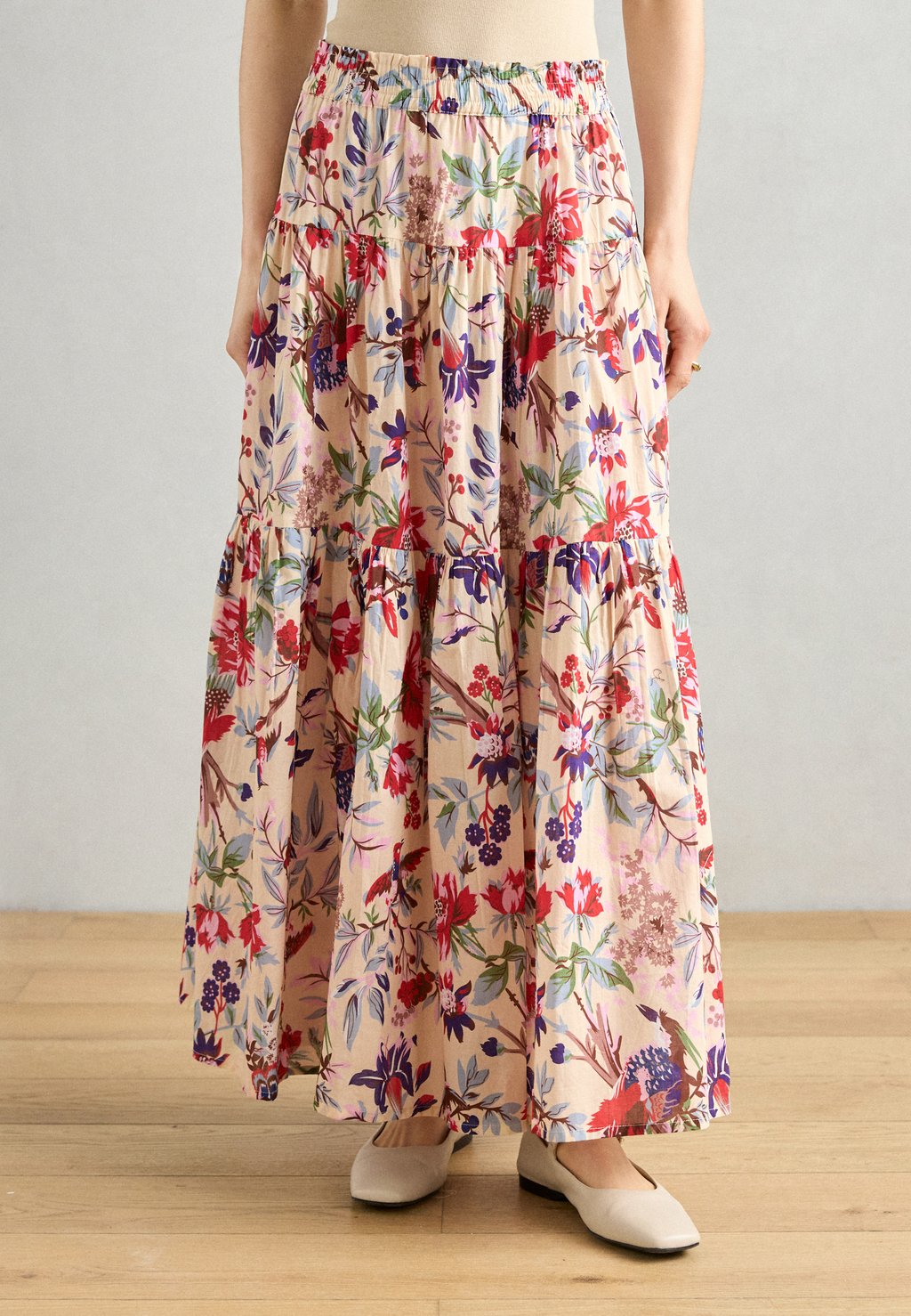 

Юбка макси SKIRT Lollys Laundry, мультиколор