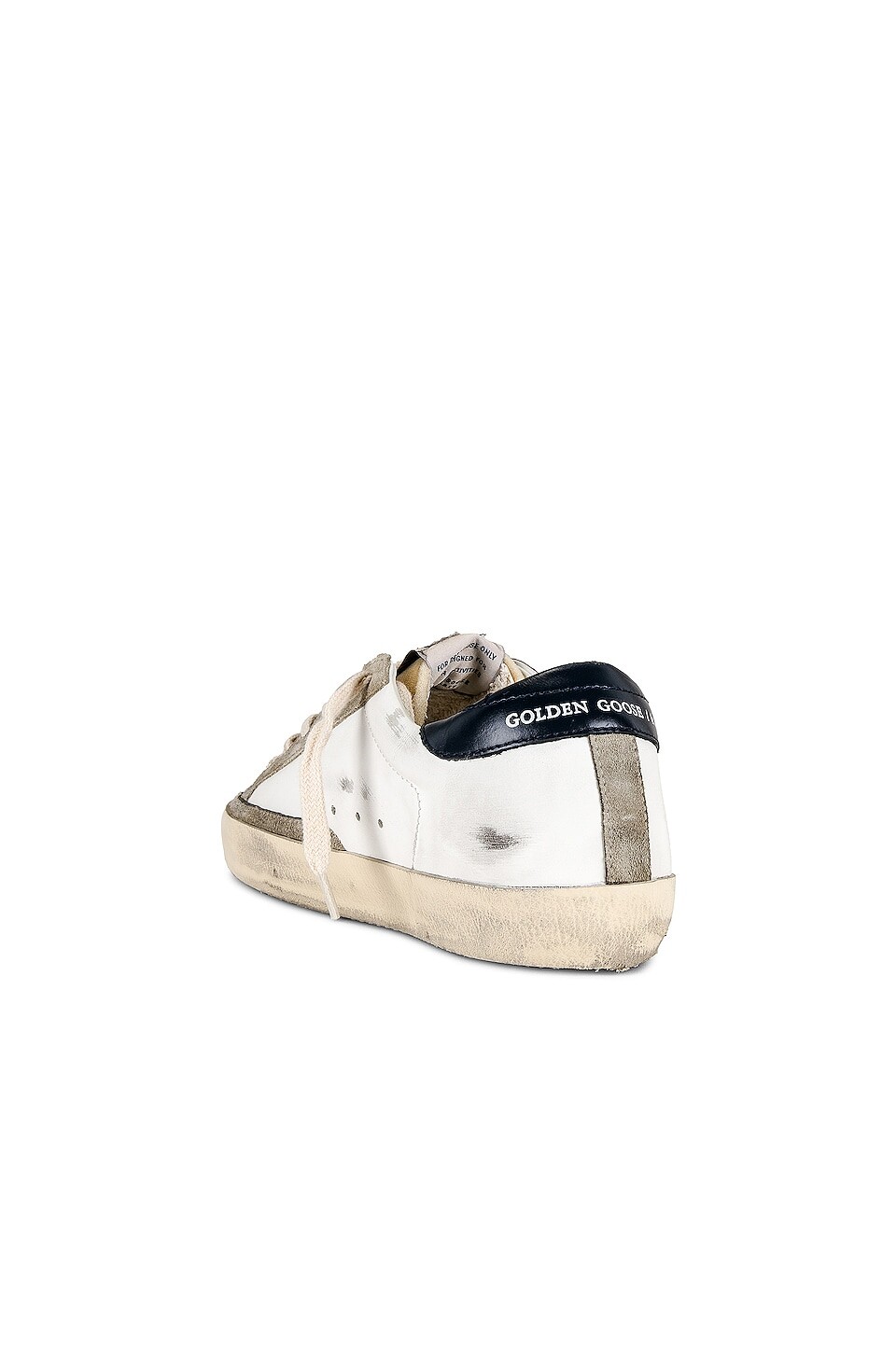 Кроссовки Golden Goose Super-Star, цвет White, Yellow, Taupe, & Night Blue — фото 3
