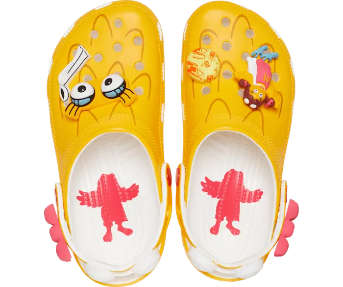

Классические сабо McDonald’s x Crocs Birdie мужские, цвет Yellow